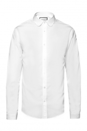 Rounded collar shirt, zdjęcie 1 Rounded collar shirt od Gucci